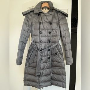 Burberry Brit Puffer Trench